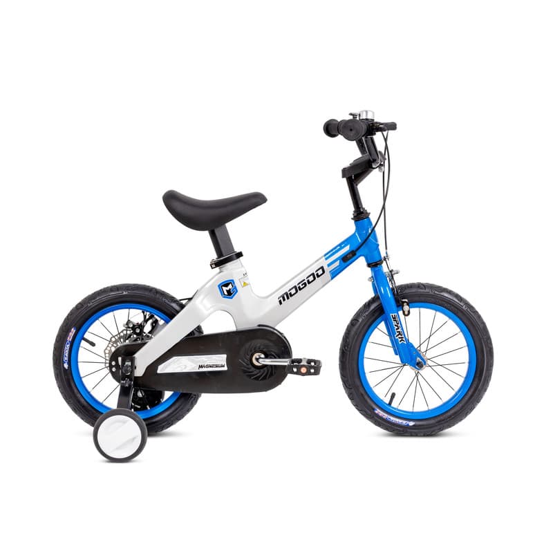 Mogoo Spark 14 Magnesium Kids Bicycle Blue