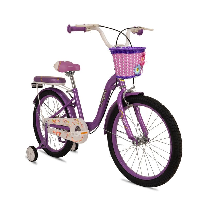 Mogoo Joy 20 Inch Girls Bike Purple